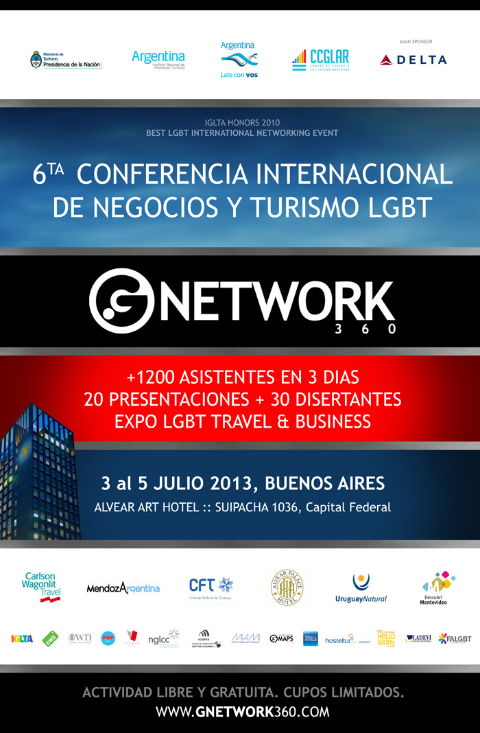 GNETWORK360 :: 6ta Conferencia Internacional de Marketing y Turismo Gay